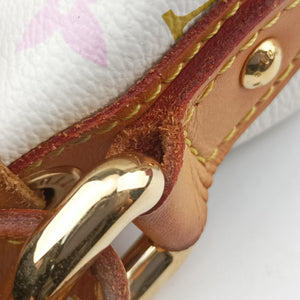 Vintage Louis Vuitton Petit NOe white Monogram Multicolor M42229 shoulderbag | stylenewstar