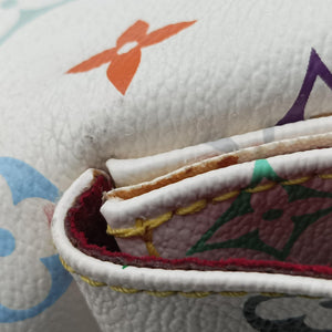Vintage Louis Vuitton Petit NOe white Monogram Multicolor M42229 shoulderbag | stylenewstar