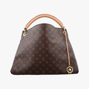 Pre-owned Louis Vuitton ARTSY MM BROWN Monogram Canvas M40249 shoulderbag | stylenewstar
