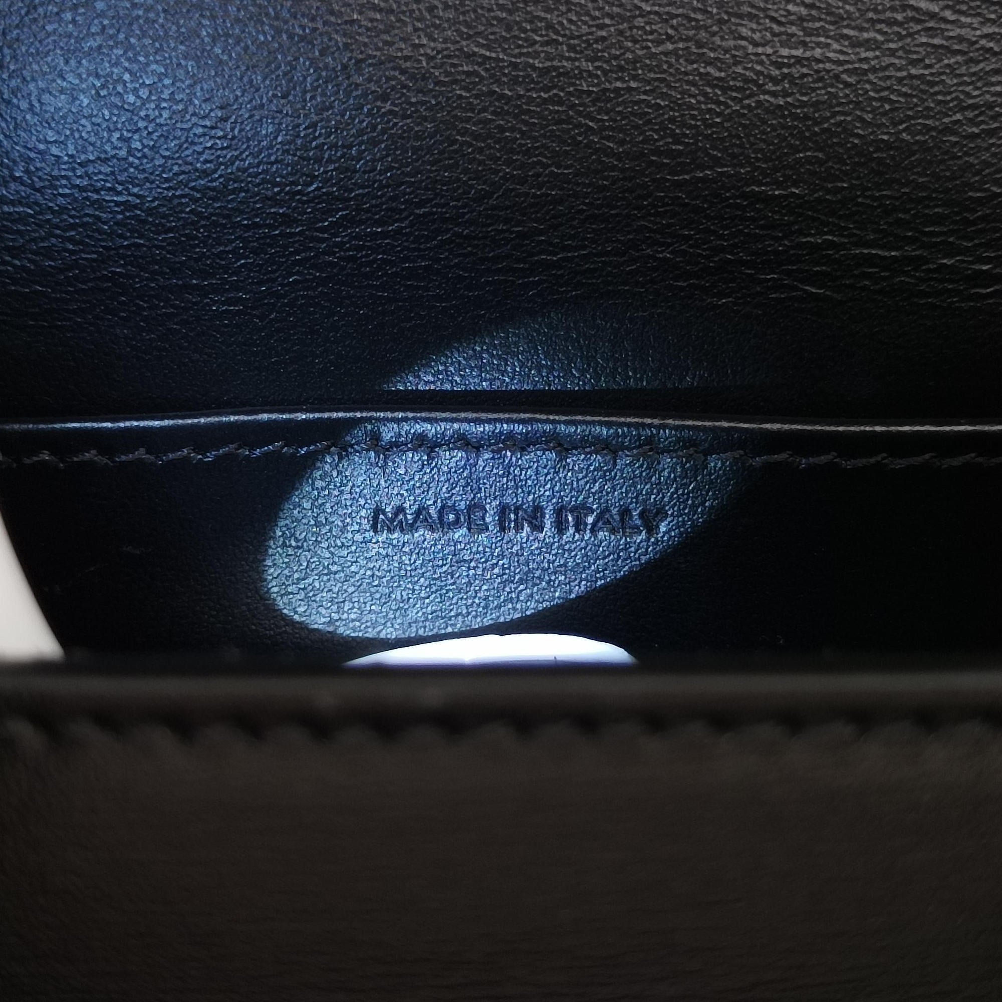 Pre-owned Celine Triomphe Black Leather  shoulderbag | stylenewstar
