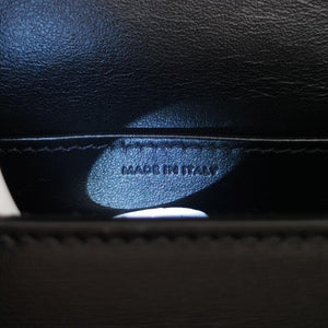 Pre-owned Celine Triomphe Black Leather  shoulderbag | stylenewstar