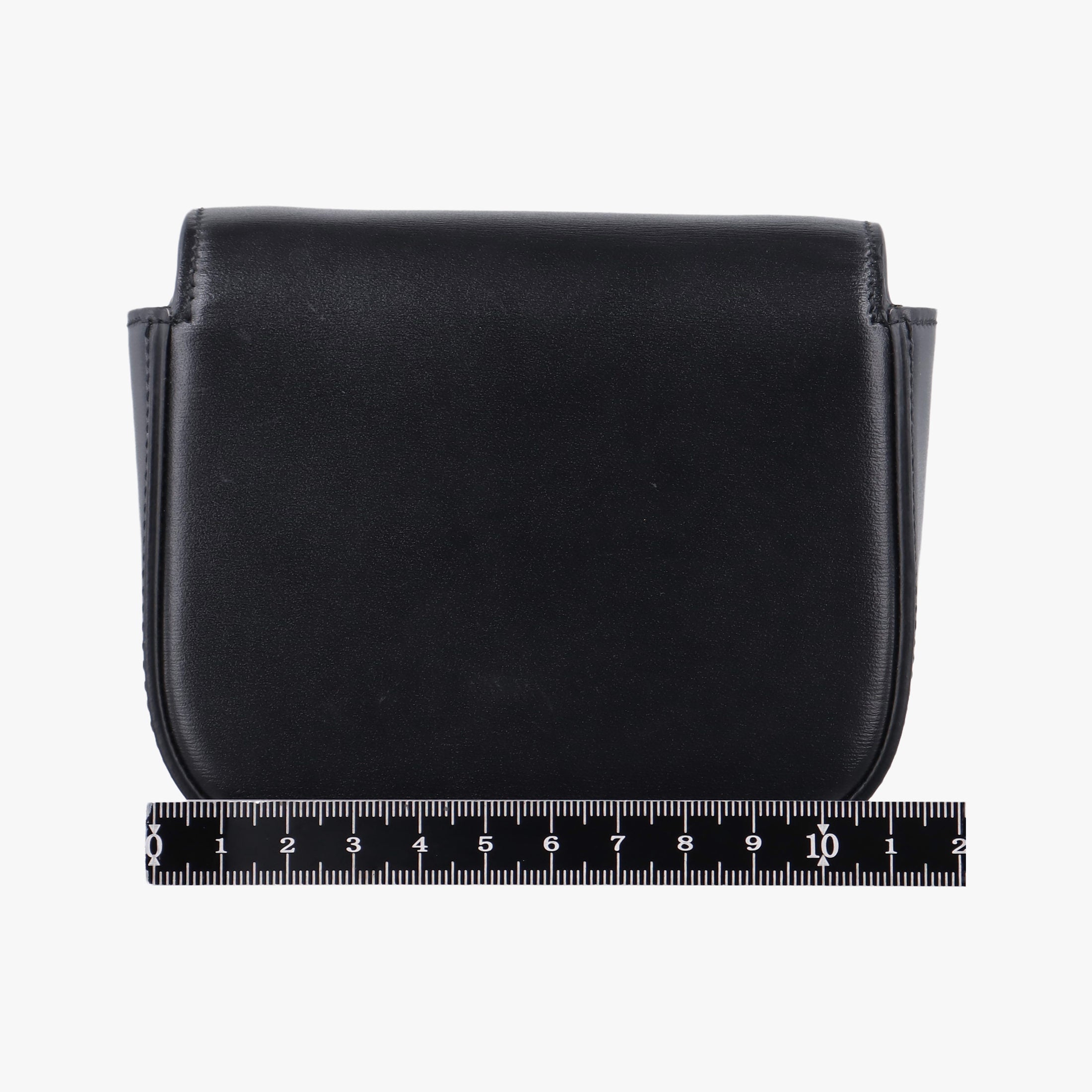 Pre-owned Celine Triomphe Black Leather  shoulderbag | stylenewstar