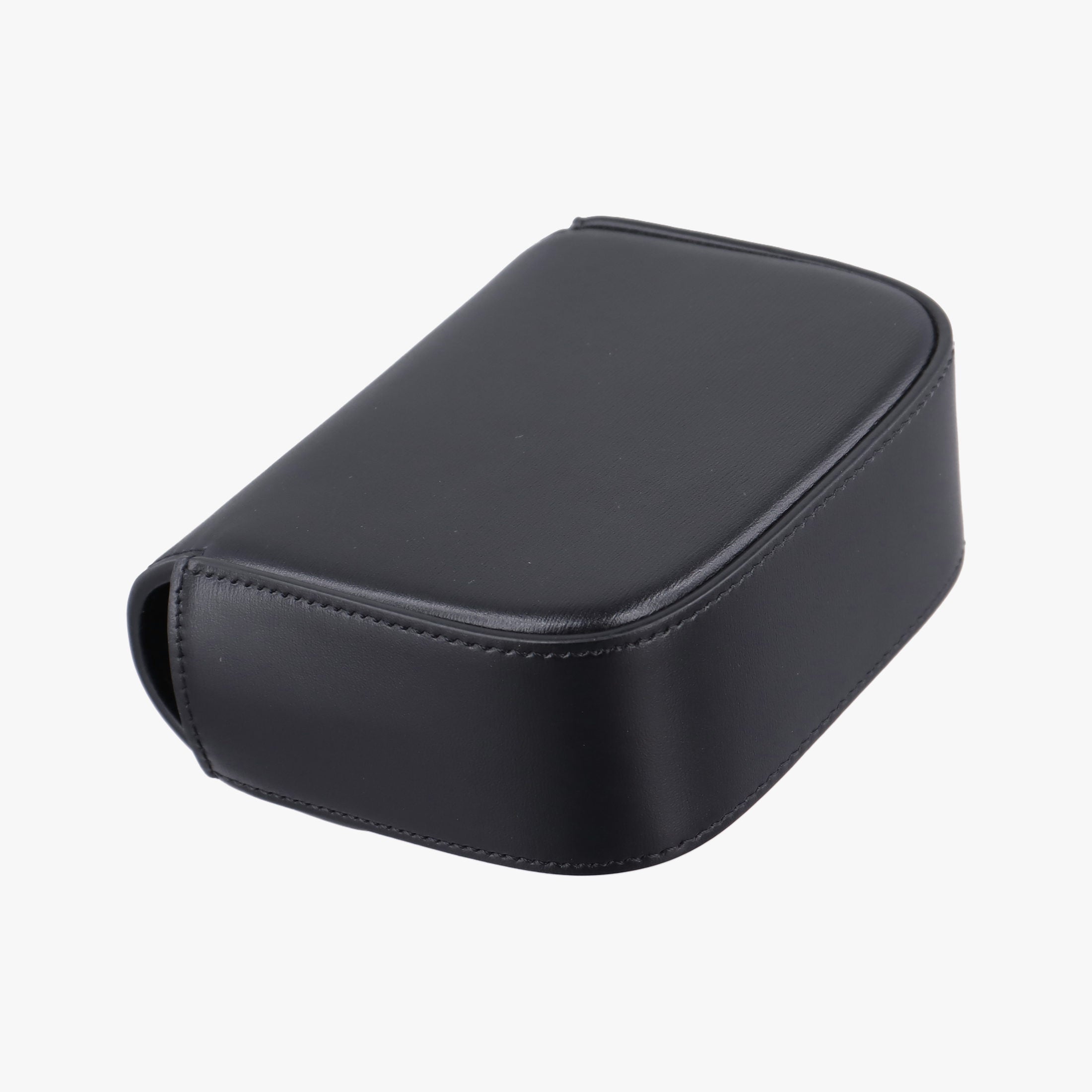 Pre-owned Celine Triomphe Black Leather  shoulderbag | stylenewstar