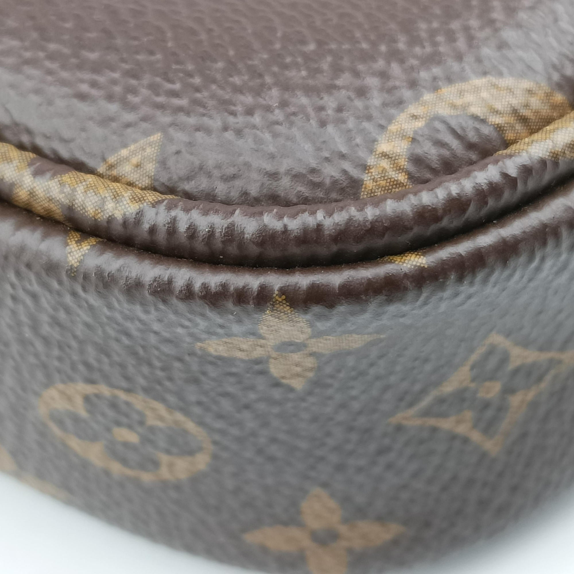 Pre-owned Louis Vuitton MULTI POCHETTE ACCESSOIRES MARRON×ROSE CLAIRE Monogram Canvas M44840 shoulderbag | stylenewstar