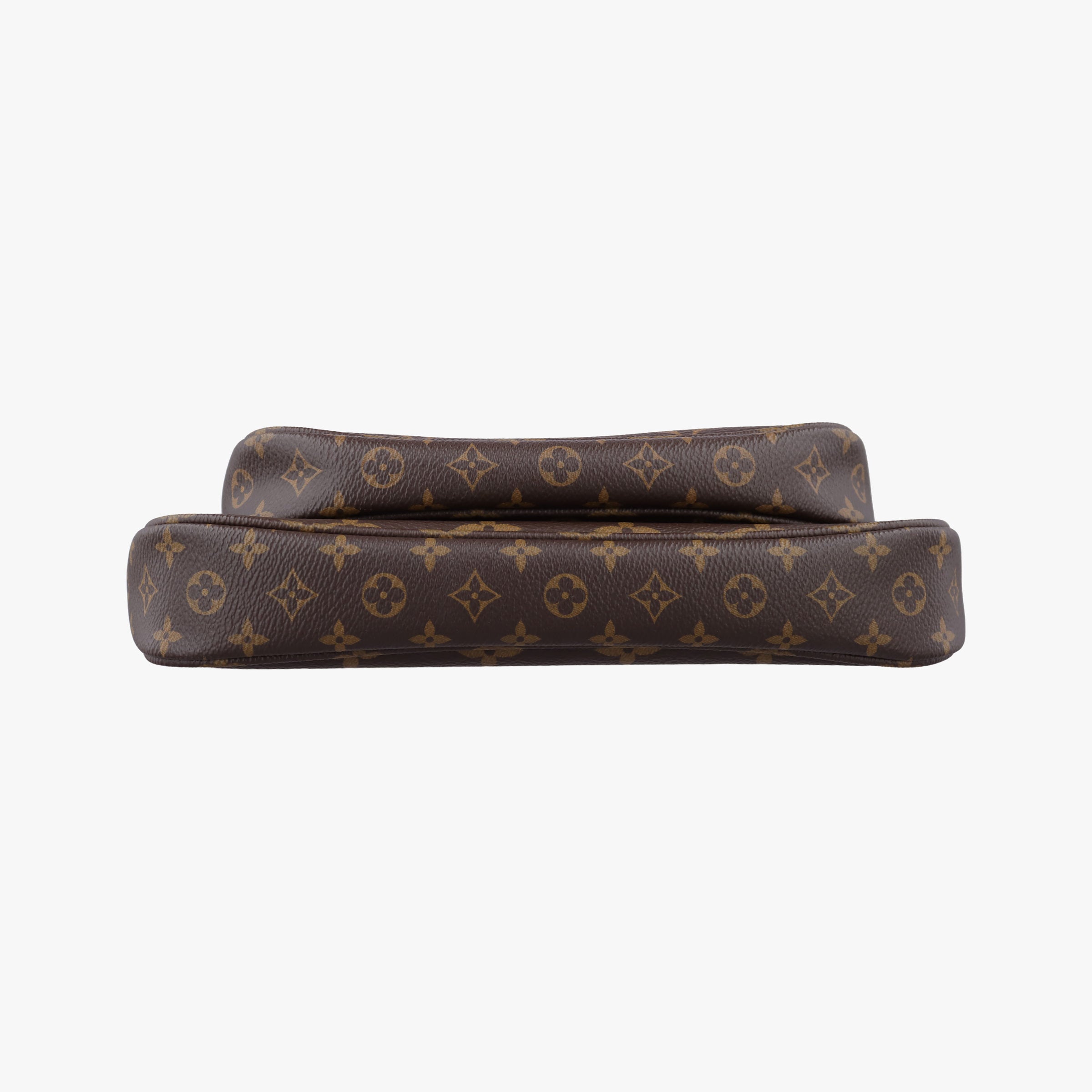 Pre-owned Louis Vuitton MULTI POCHETTE ACCESSOIRES MARRON×ROSE CLAIRE Monogram Canvas M44840 shoulderbag | stylenewstar
