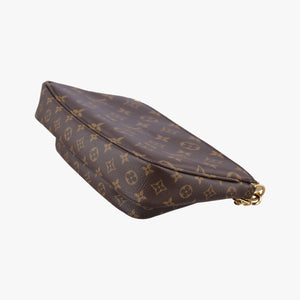 Pre-owned Louis Vuitton MULTI POCHETTE ACCESSOIRES MARRON×ROSE CLAIRE Monogram Canvas M44840 shoulderbag | stylenewstar