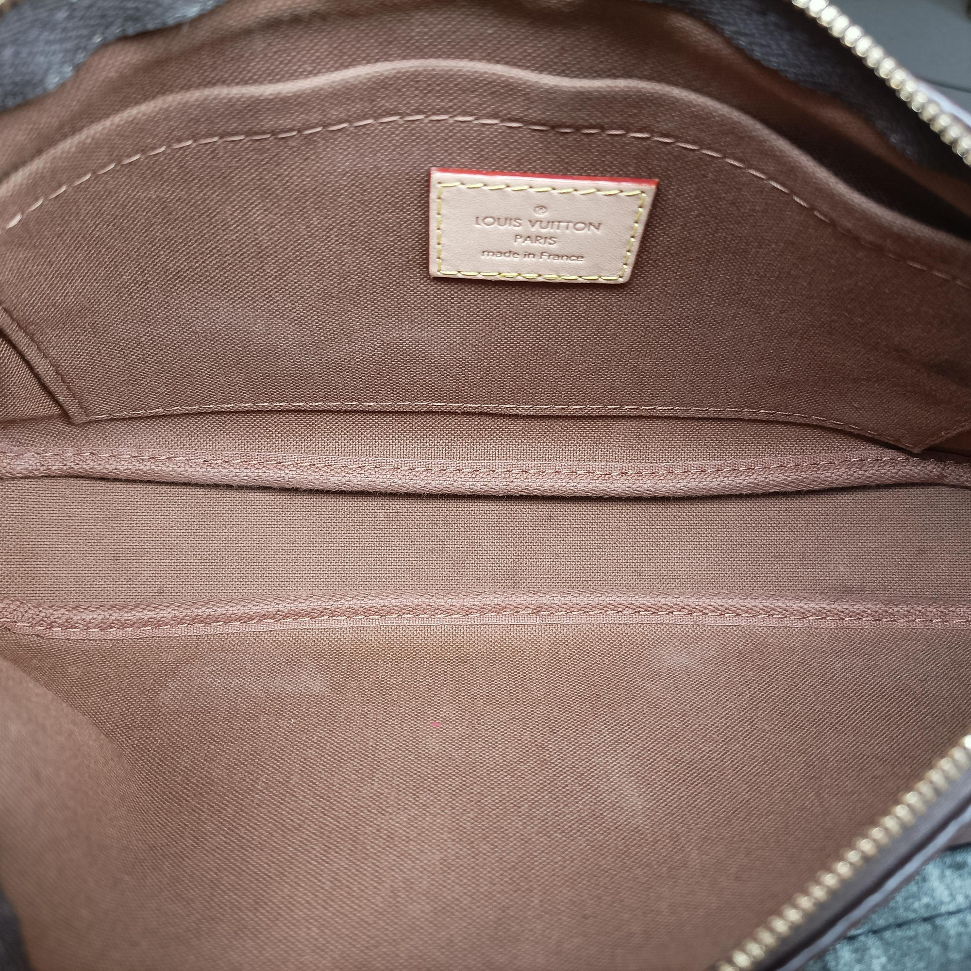 Pre-owned Louis Vuitton MULTI POCHETTE ACCESSOIRES MARRON×ROSE CLAIRE Monogram Canvas M44840 shoulderbag | stylenewstar