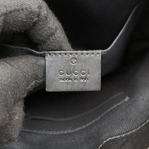 Vintage Gucci GG Supreme Courrier Messenger Black×Multicolour PVC coated canvas×Leather 547751 shoulderbag | stylenewstar