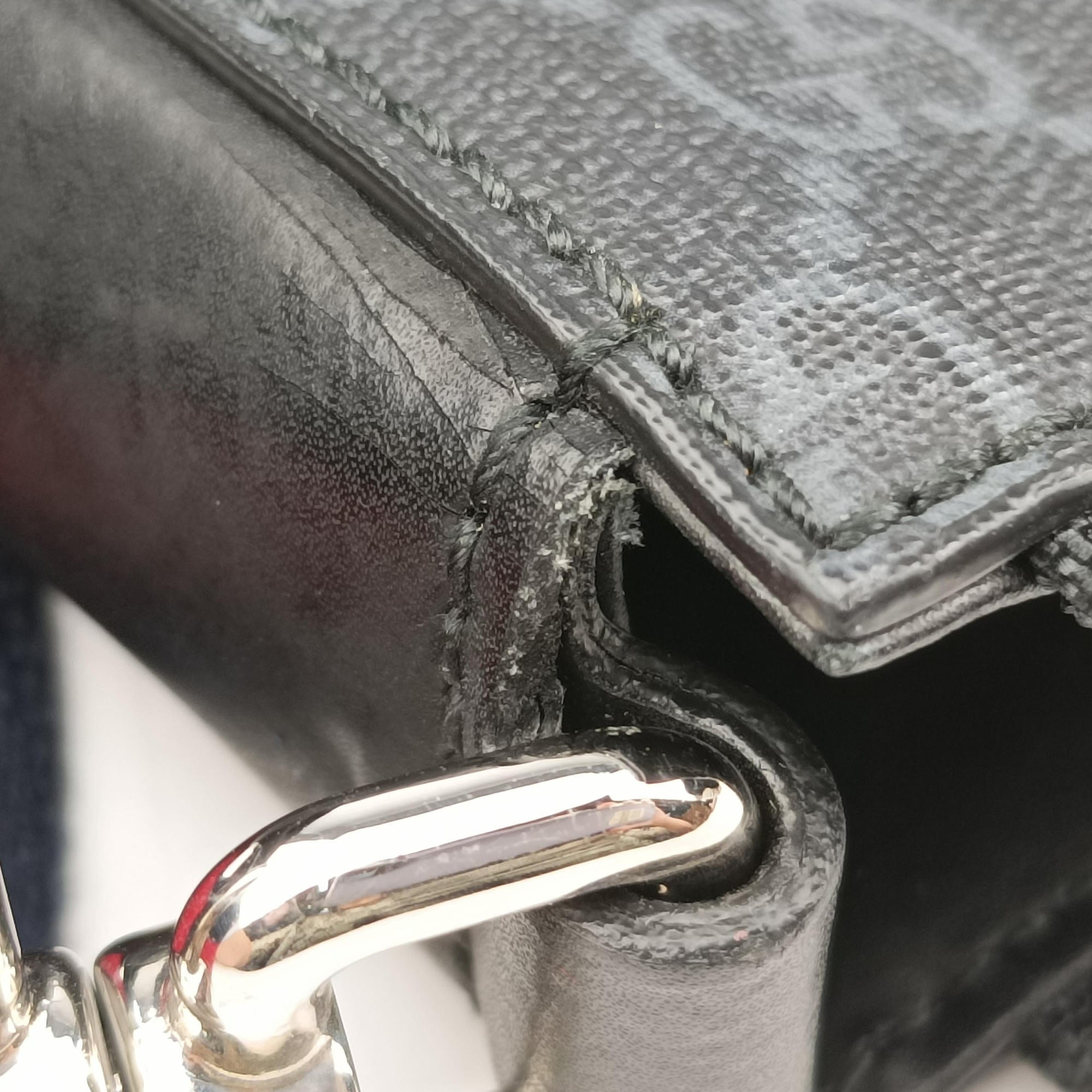 Vintage Gucci GG Supreme Courrier Messenger Black×Multicolour PVC coated canvas×Leather 547751 shoulderbag | stylenewstar