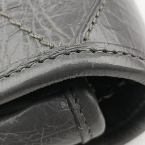 Secondhand Yves Saint Laurent Niki Grey Leather 583103 shoulderbag | stylenewstar