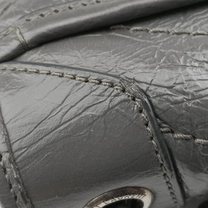 Secondhand Yves Saint Laurent Niki Grey Leather 583103 shoulderbag | stylenewstar
