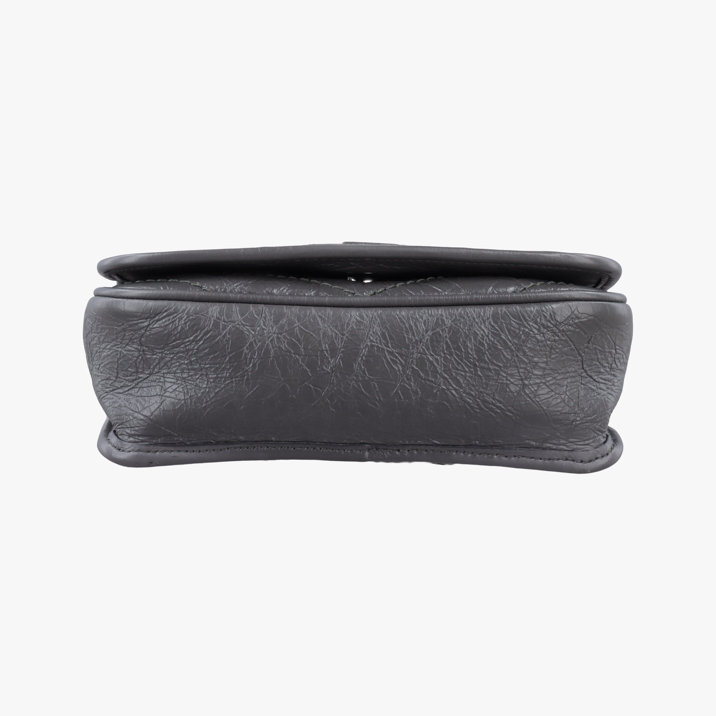 Secondhand Yves Saint Laurent Niki Grey Leather 583103 shoulderbag | stylenewstar