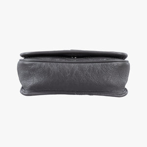 Secondhand Yves Saint Laurent Niki Grey Leather 583103 shoulderbag | stylenewstar