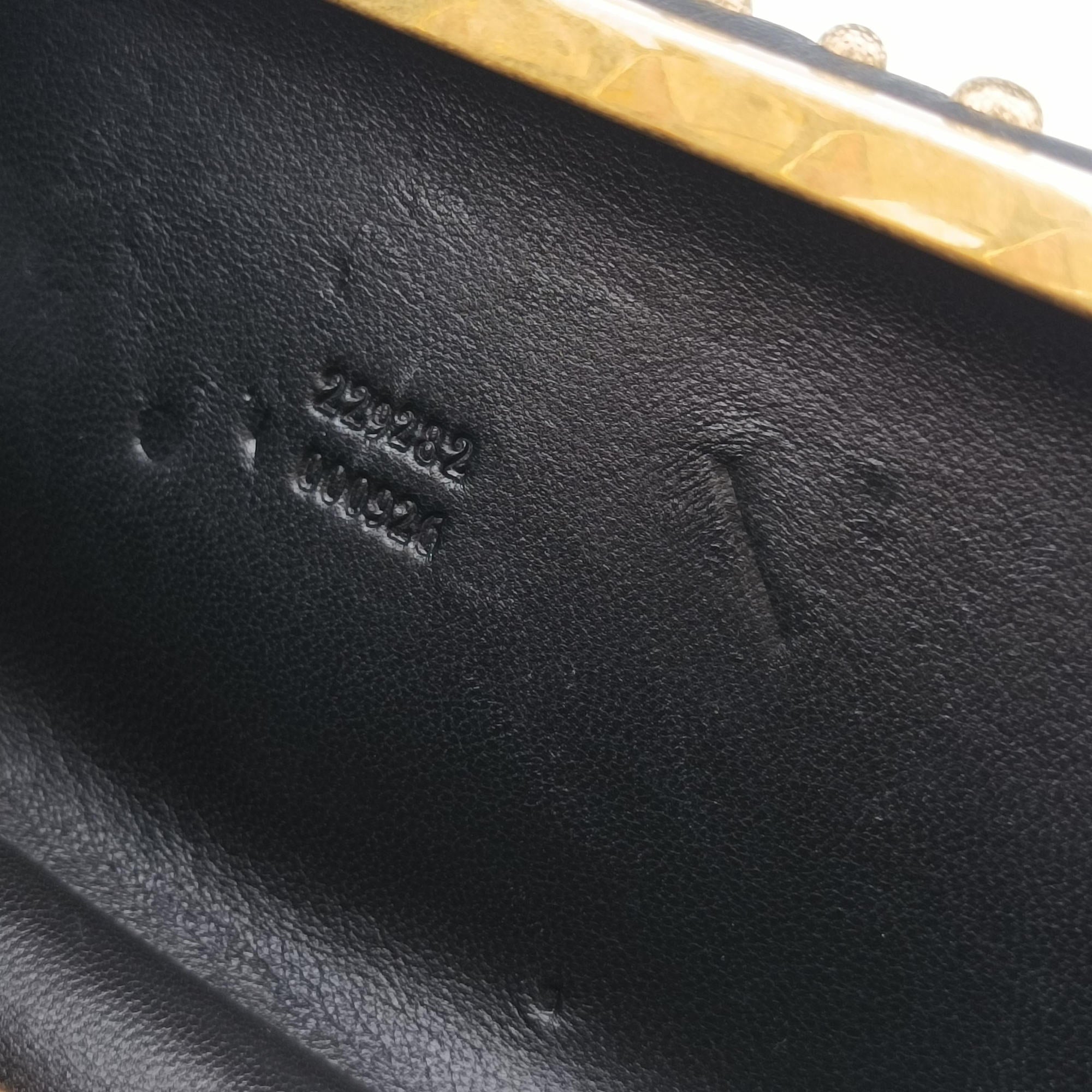 Pre-owned Alexander McQueen Four Ring Black Leather  shoulderbag | stylenewstar