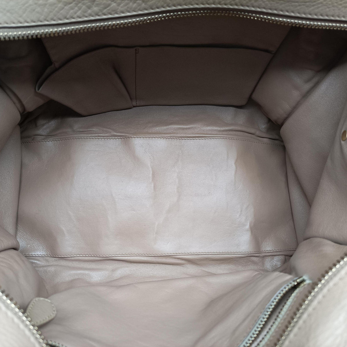 Pre-owned Celine luggage shopper Brown Leather  handbag | stylenewstar