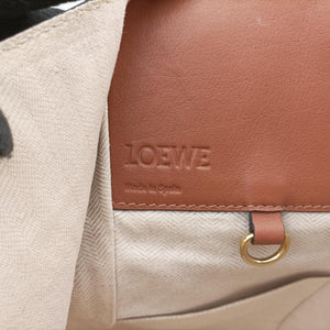 Vintage Loewe Hammock Brown x Multi Leather x cloth  shoulderbag | stylenewstar