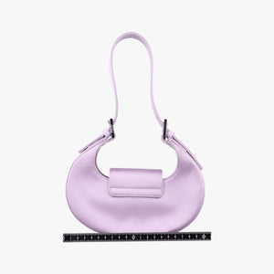 Vintage Fendi Cookie Mini Purple silk 8BS065 handbag | stylenewstar