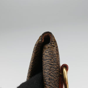 Pre-owned Louis Vuitton Envelope Pouch Brown Monogram Dust x Leather M11629 shoulderbag | stylenewstar