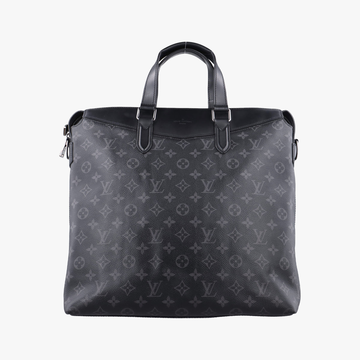 Pre-owned Louis Vuitton Explorer Noir Monogram Eclipse Canvas M40567 handbag | stylenewstar