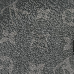 Pre-owned Louis Vuitton Explorer Noir Monogram Eclipse Canvas M40567 handbag | stylenewstar