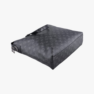 Pre-owned Louis Vuitton Explorer Noir Monogram Eclipse Canvas M40567 handbag | stylenewstar