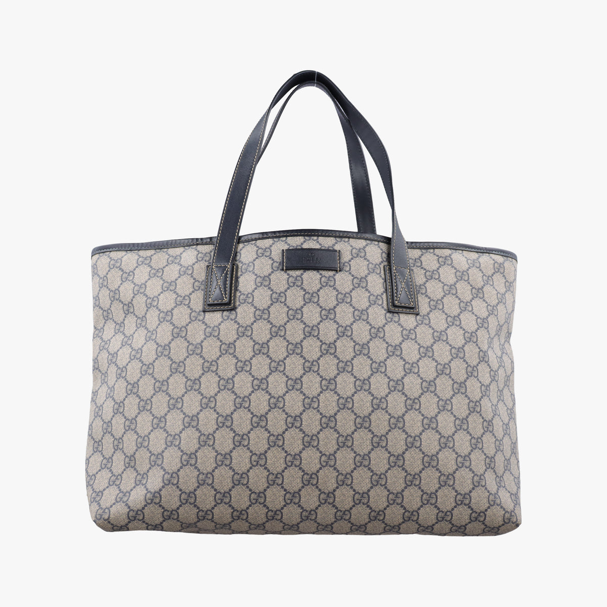 Pre-owned Gucci MicroGuccissima Navy PVC coated canvas 211137 handbag | stylenewstar