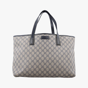 Pre-owned Gucci MicroGuccissima Navy PVC coated canvas 211137 handbag | stylenewstar