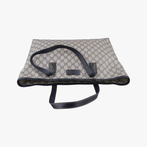Pre-owned Gucci MicroGuccissima Navy PVC coated canvas 211137 handbag | stylenewstar