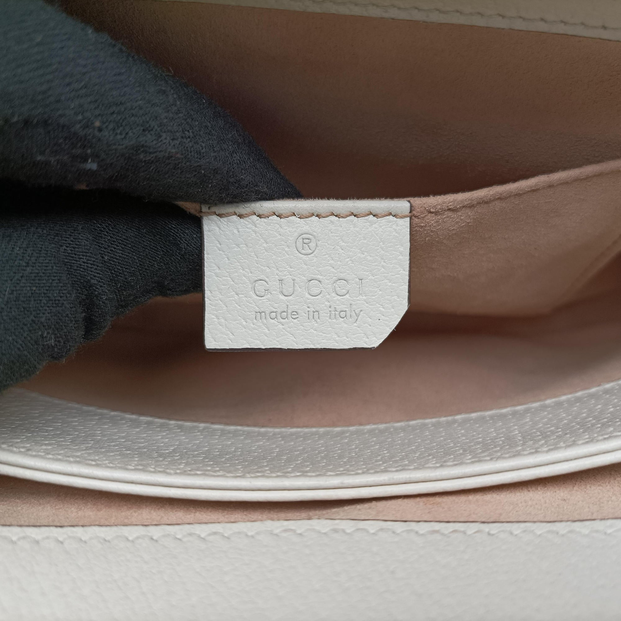 Vintage Gucci Ophidia Beige×White×Multicolor PVC coated canvas×Leather 503877 shoulderbag | stylenewstar