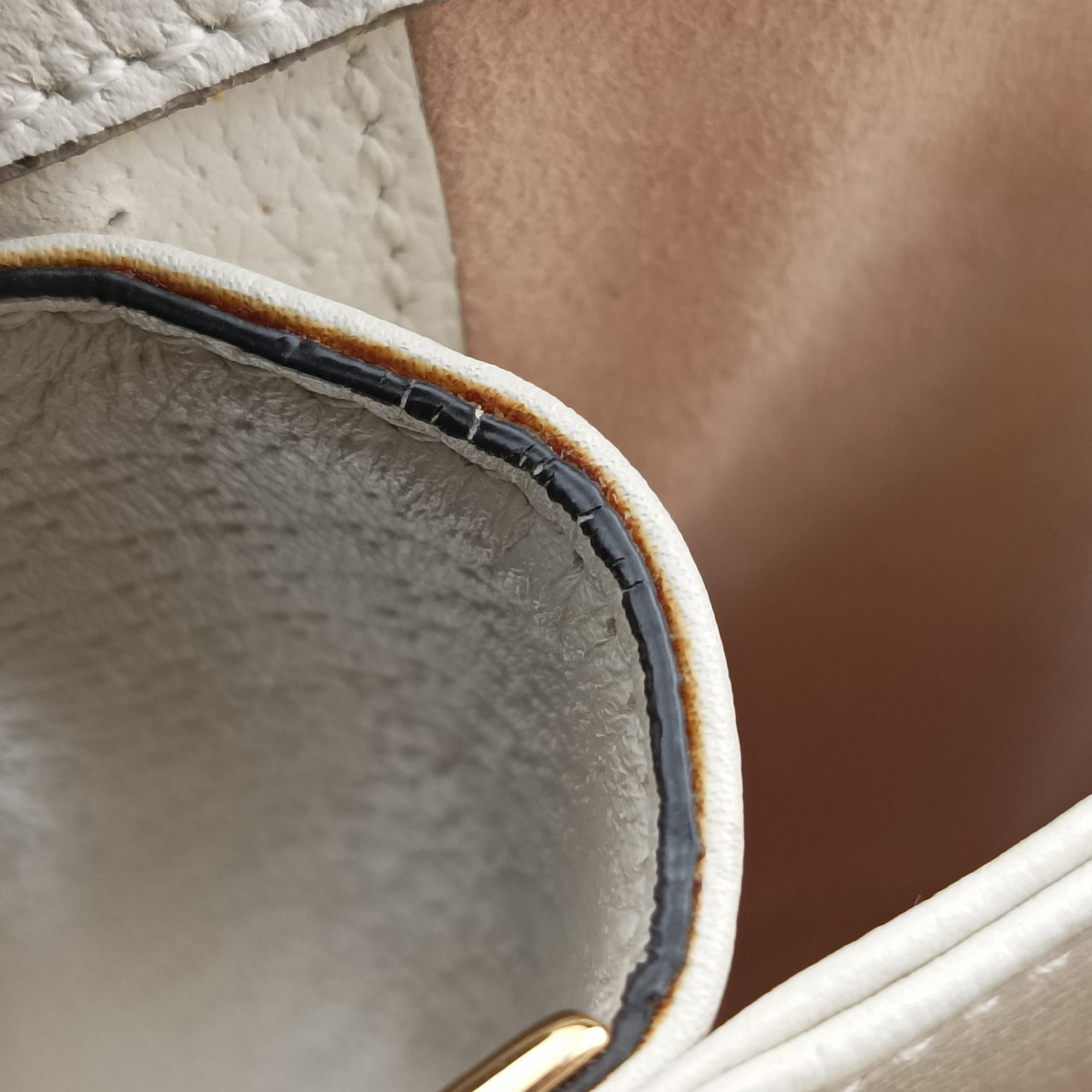 Vintage Gucci Ophidia Beige×White×Multicolor PVC coated canvas×Leather 503877 shoulderbag | stylenewstar