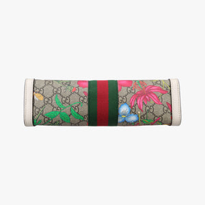 Vintage Gucci Ophidia Beige×White×Multicolor PVC coated canvas×Leather 503877 shoulderbag | stylenewstar