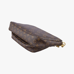 Pre-owned Louis Vuitton MULTI POCHETTE ACCESSOIRES MARRON×Khaki Monogram Canvas M44840 shoulderbag | stylenewstar