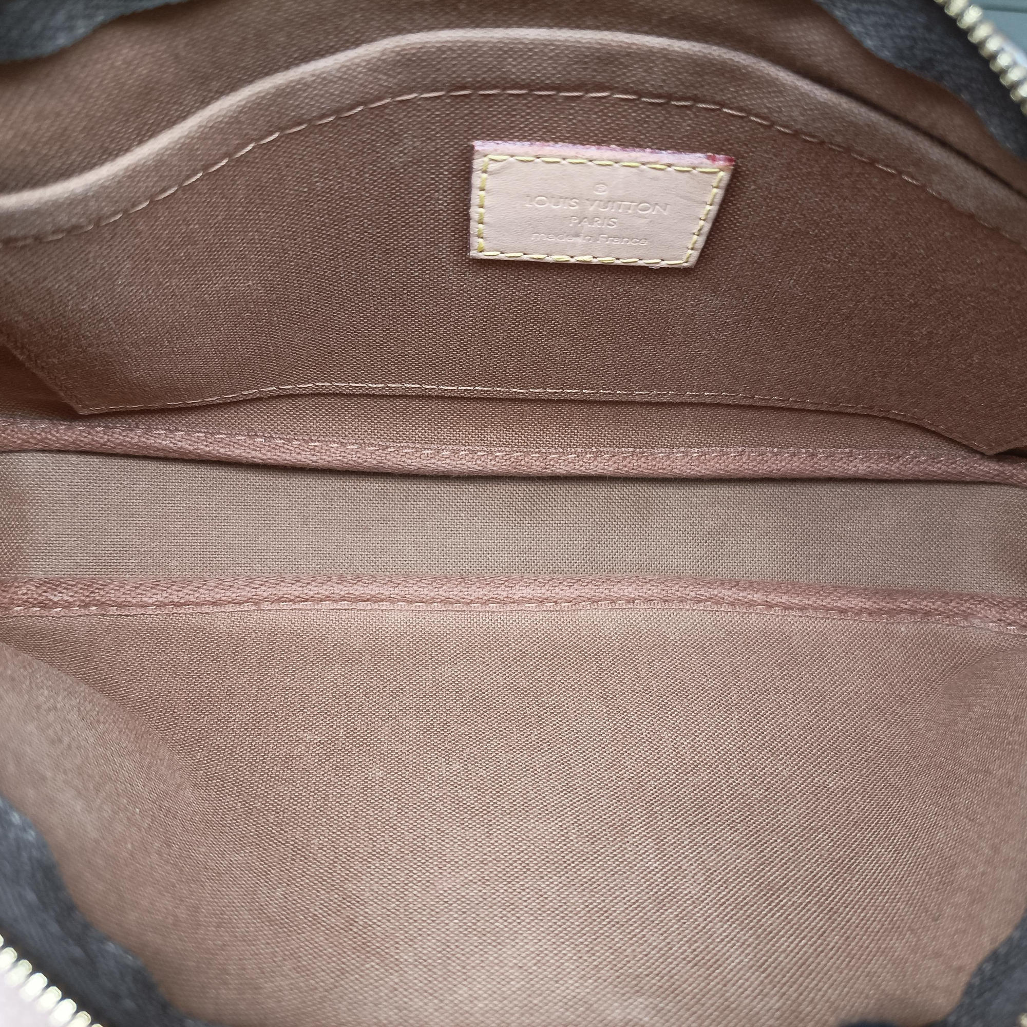 Pre-owned Louis Vuitton MULTI POCHETTE ACCESSOIRES MARRON×Khaki Monogram Canvas M44840 shoulderbag | stylenewstar