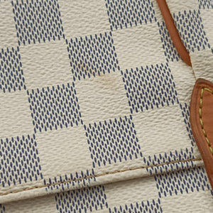 Pre-owned Louis Vuitton TOTALLY MM Azur Damier Canvas N51262 handbag | stylenewstar