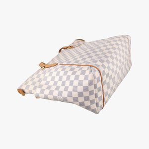 Pre-owned Louis Vuitton TOTALLY MM Azur Damier Canvas N51262 handbag | stylenewstar