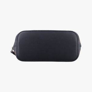 Pre-owned Gucci SEGA collaboration GUCCY print Black Leather 511189 shoulderbag | stylenewstar