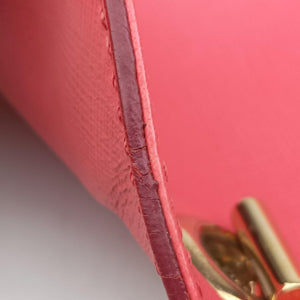 Vintage Ferragamo Gancini Pink Leather  shoulderbag | stylenewstar