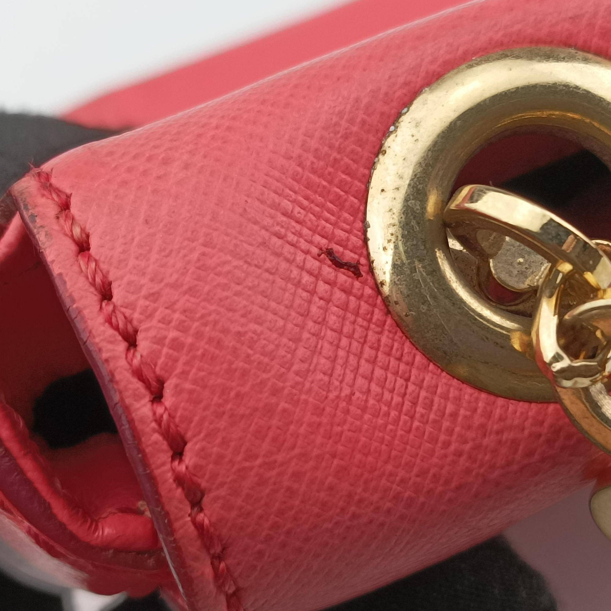 Vintage Ferragamo Gancini Pink Leather  shoulderbag | stylenewstar