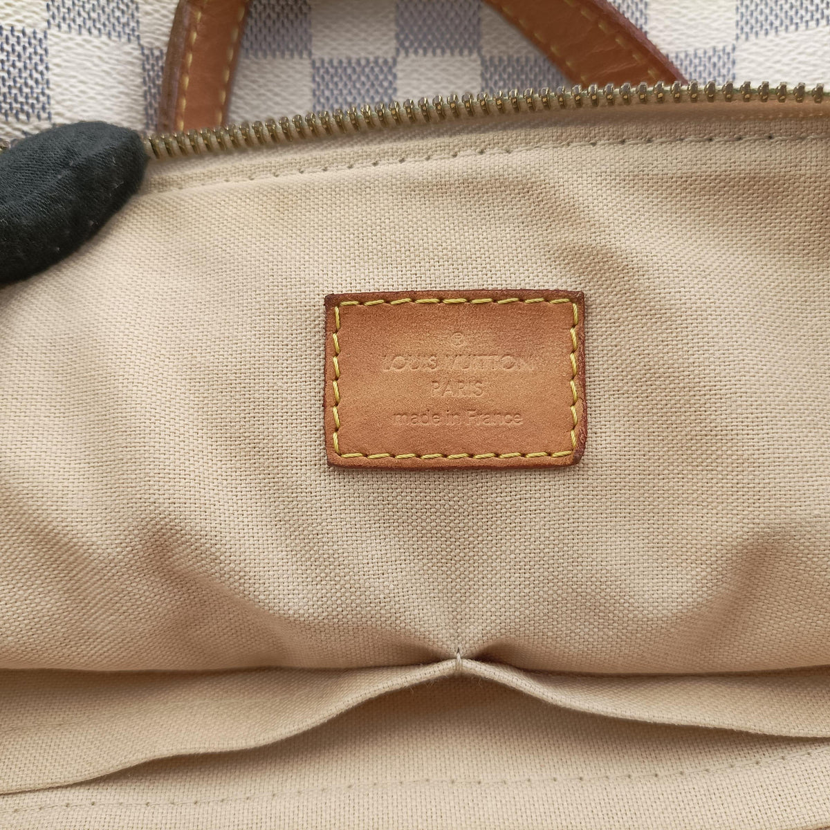Pre-owned Louis Vuitton SIRACUSA GM AZUR Damier Canvas N41111 shoulderbag | stylenewstar