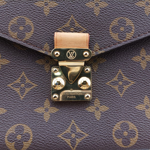Pre-owned Louis Vuitton Pochette Metis MM Brown Monogram Canvas M44875 shoulderbag | stylenewstar