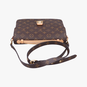 Pre-owned Louis Vuitton Pochette Metis MM Brown Monogram Canvas M44875 shoulderbag | stylenewstar