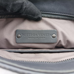 Vintage Bottega Veneta Intrecciato Grey lambskin  shoulderbag | stylenewstar