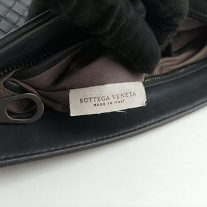 Vintage Bottega Veneta Intrecciato Grey lambskin  shoulderbag | stylenewstar