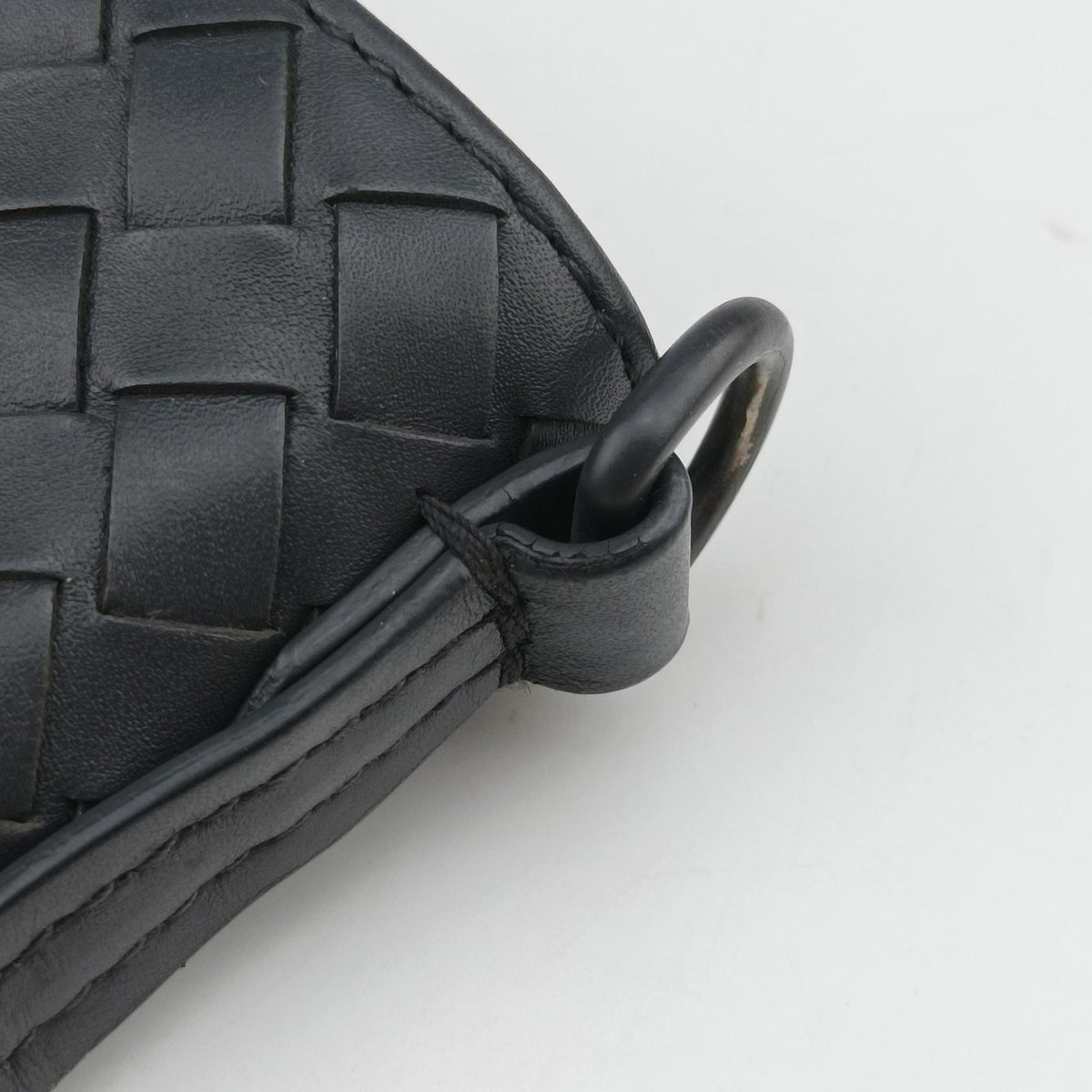 Vintage Bottega Veneta Intrecciato Grey lambskin  shoulderbag | stylenewstar