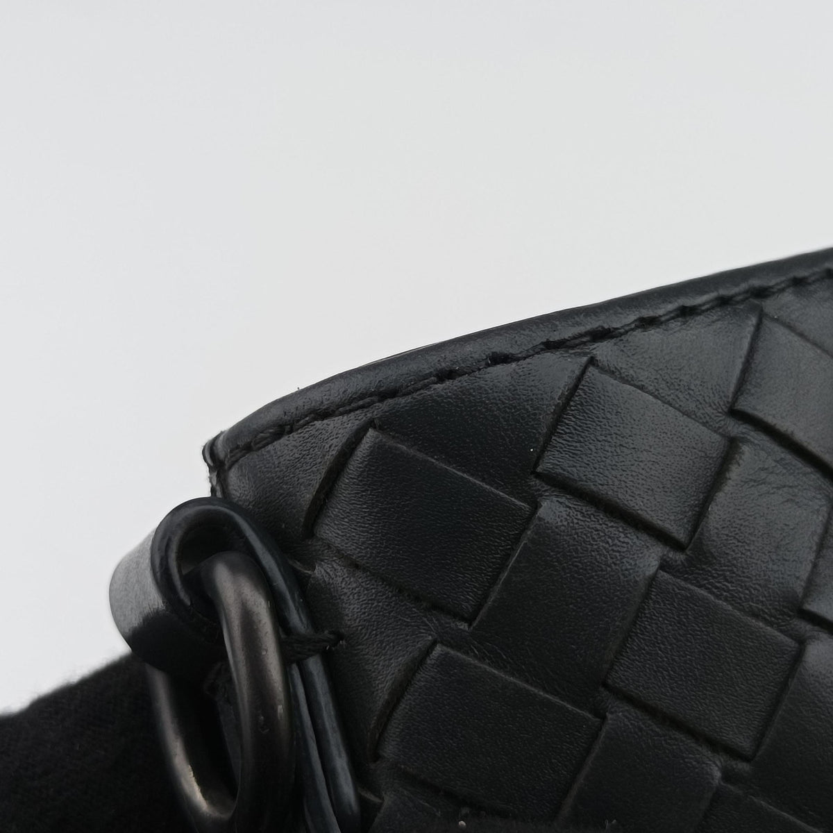 Vintage Bottega Veneta Intrecciato Grey lambskin  shoulderbag | stylenewstar