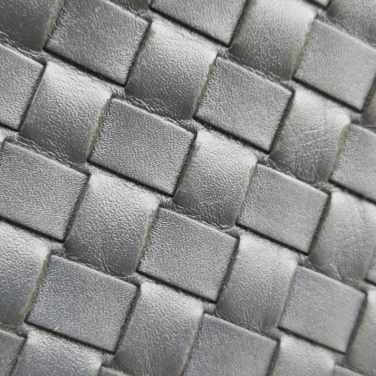 Vintage Bottega Veneta Intrecciato Grey lambskin  shoulderbag | stylenewstar