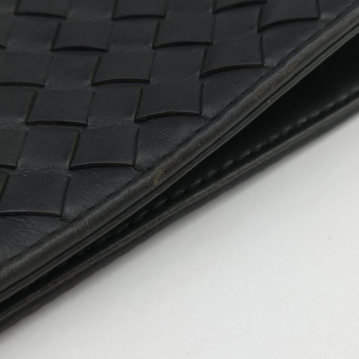 Vintage Bottega Veneta Intrecciato Grey lambskin  shoulderbag | stylenewstar