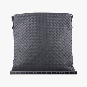Vintage Bottega Veneta Intrecciato Grey lambskin  shoulderbag | stylenewstar