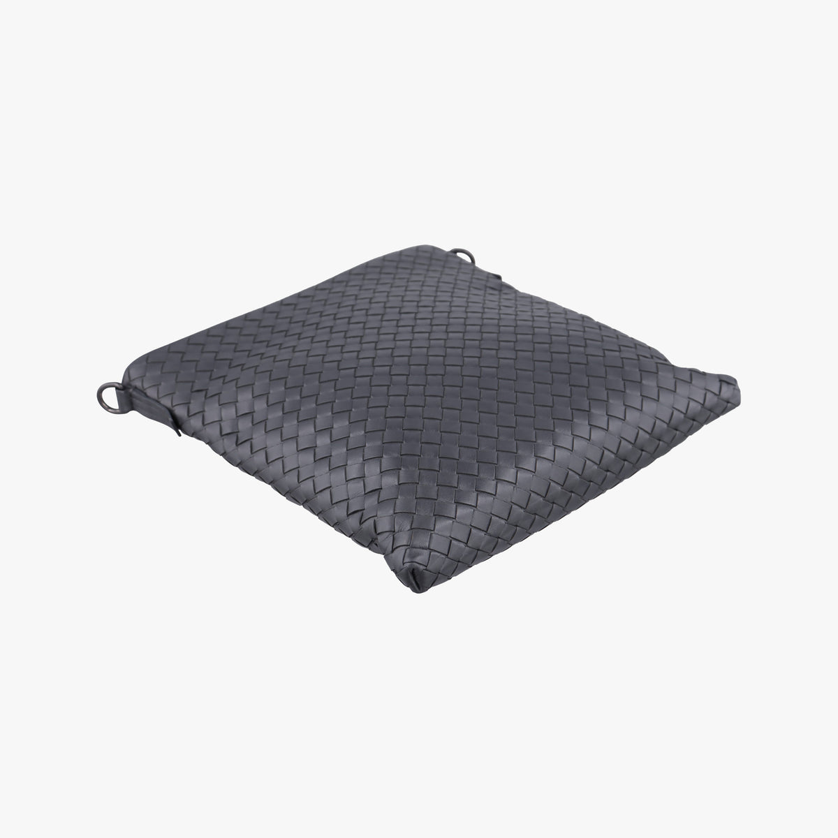 Vintage Bottega Veneta Intrecciato Grey lambskin  shoulderbag | stylenewstar