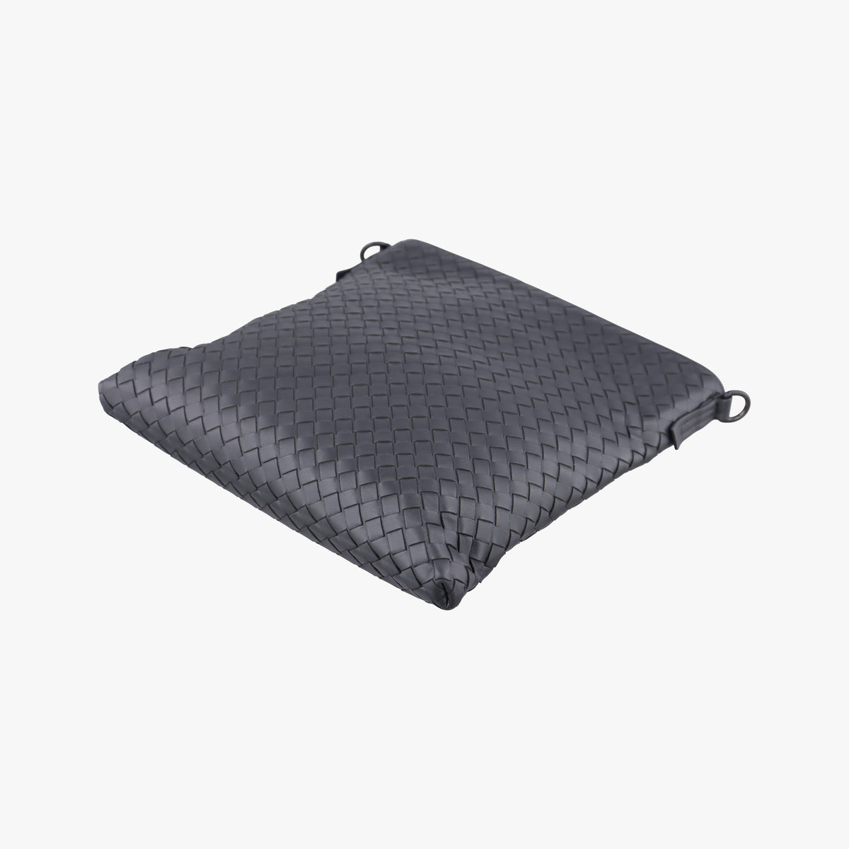 Vintage Bottega Veneta Intrecciato Grey lambskin  shoulderbag | stylenewstar